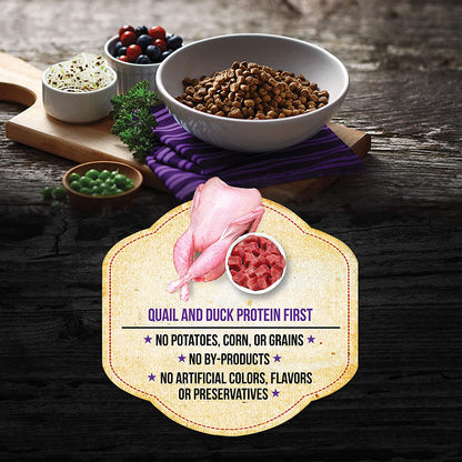 Market Fresh Quail & Duck Meal Formula Grain-Free Dry Cat Food 4Lb